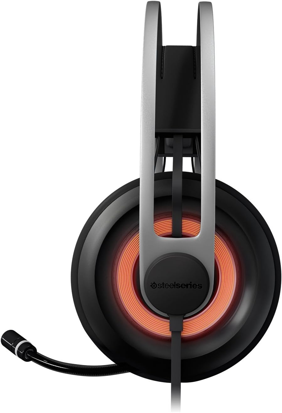 SteelSeries Siberia Elite Headset with Dolby 7.1 Surround Sound (Black)