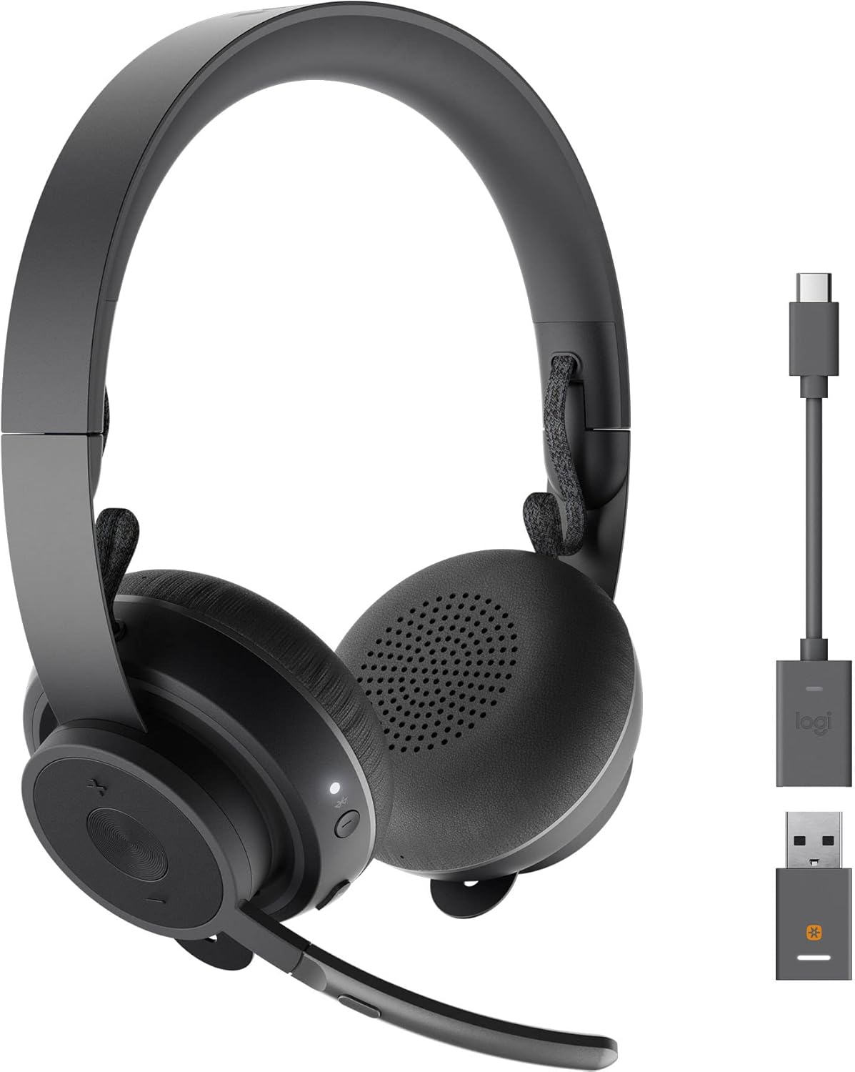 Logitech Zone 900 Wireless Bluetooth Noise Canceling Over-Ear Headset- Graphite