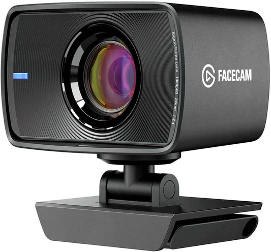 Elgato Facecam - 1080p60 True Full HD Webcam for Live Streaming, Gaming, Video Calls, Sony Sensor, Light Correction, DSLR Style Control, Works with OBS, Zoom, Teams, and more, for PC/Mac