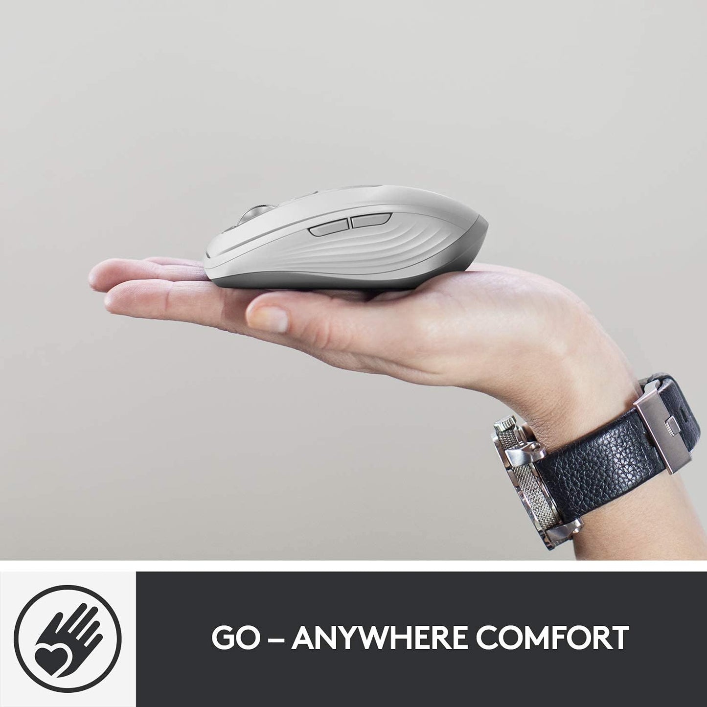 Logitech MX Anywhere 3 Wireless Mouse - Pale Grey