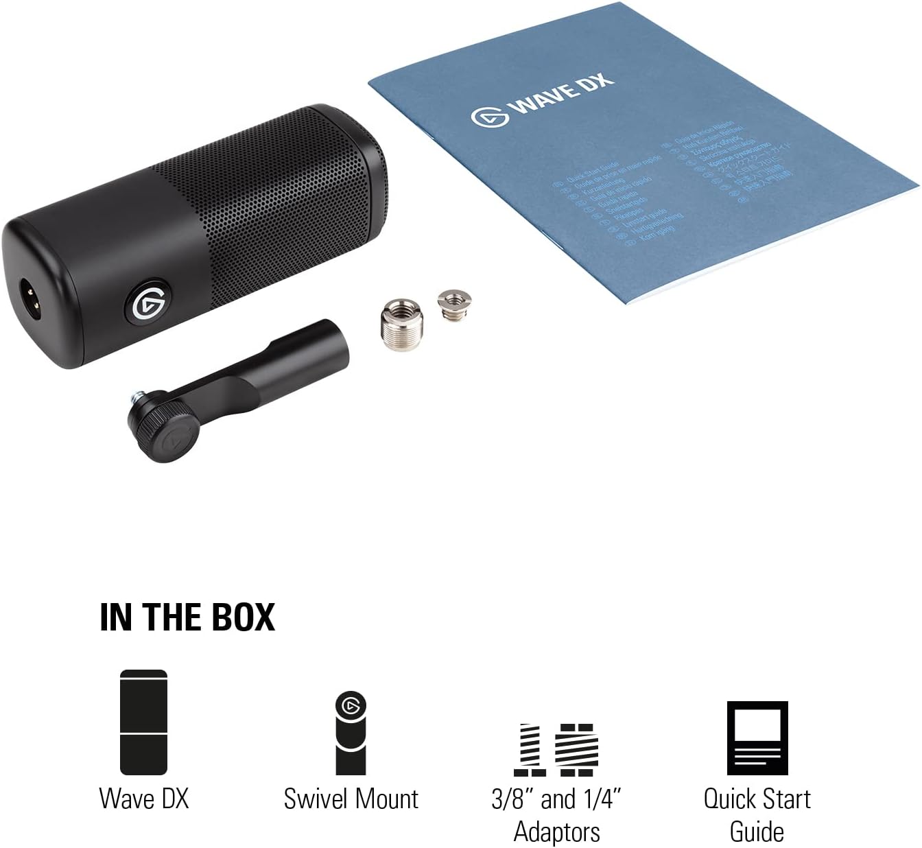 Elgato Wave DX - Dynamic XLR Microphone