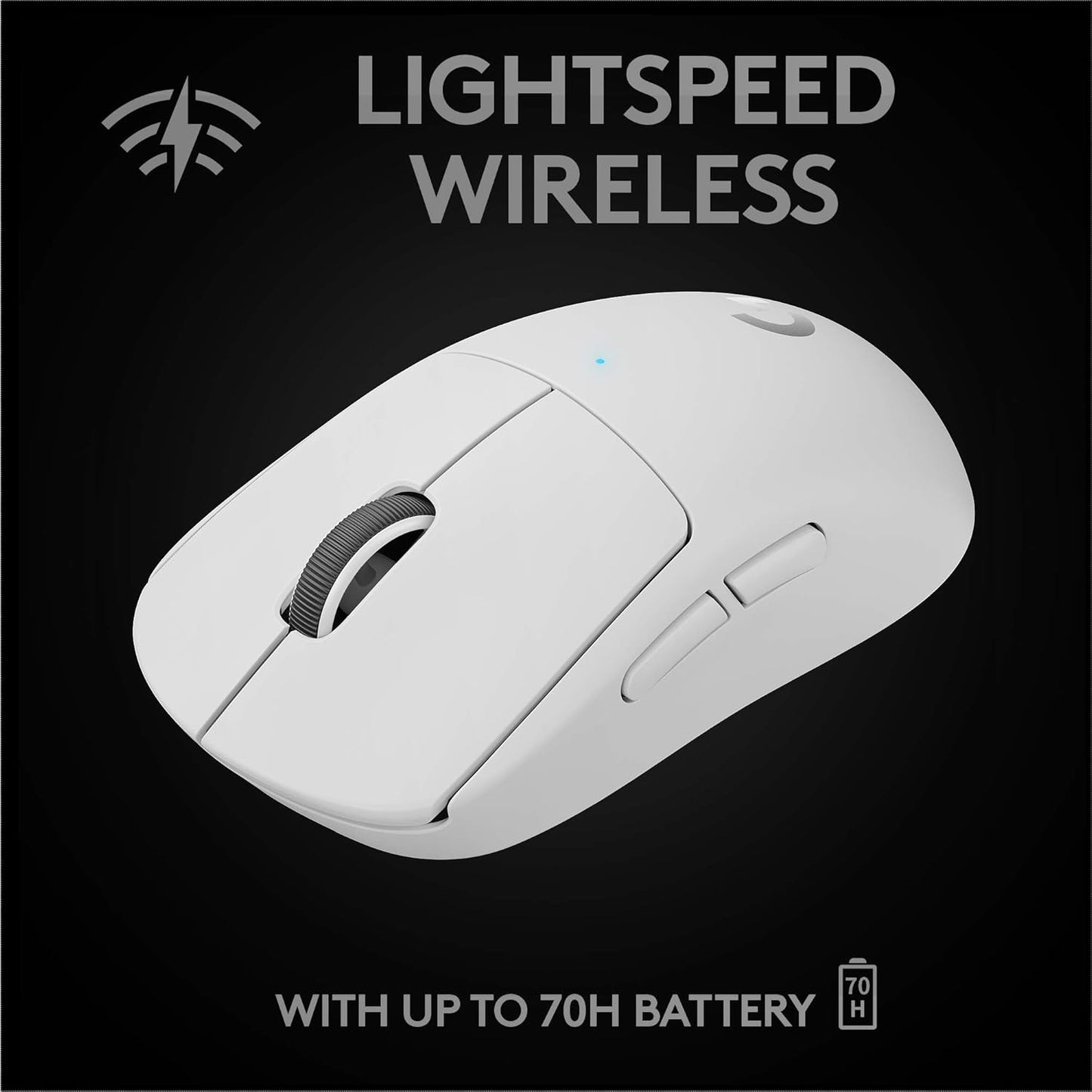 Logitech G PRO X SUPERLIGHT Wireless Gaming Mouse- White