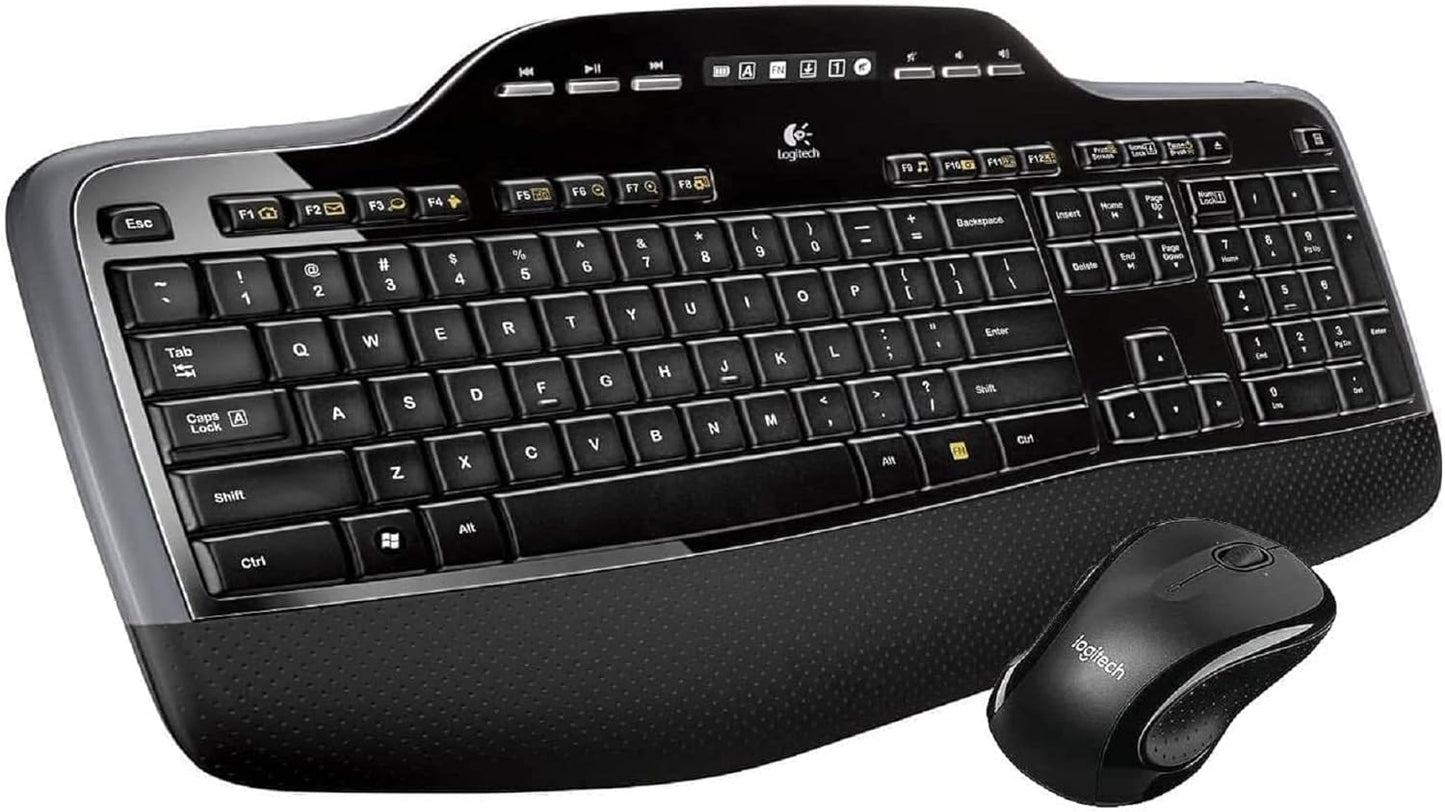 Logitech MK735 Wireless Multimedia Keyboard & Laser Mouse Kit