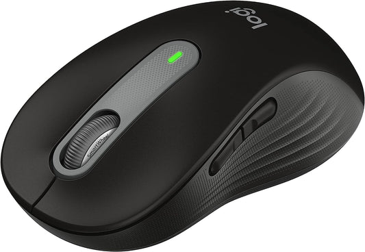 Logitech Signature M650 Wireless Mouse- Black (Small to Medium Sized Hands)
