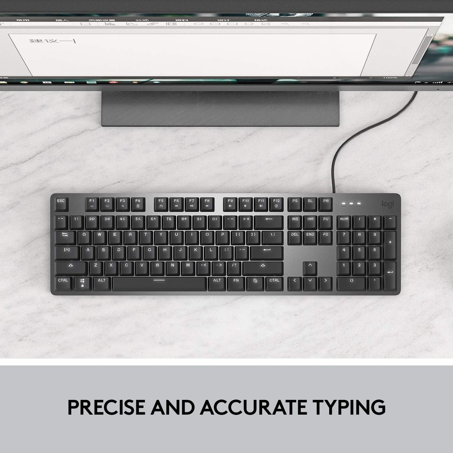 Logitech K845ch Mechanical Illuminated Keyboard