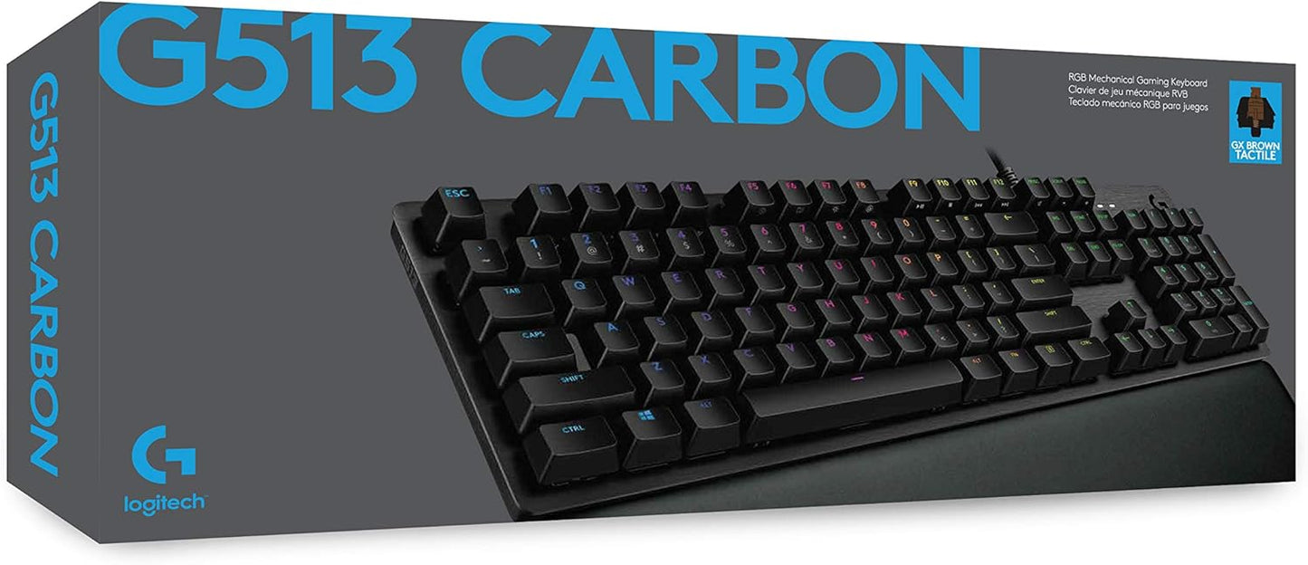 Logitech G513 LIGHTSYNC RGB Mechanical Gaming Keyboard