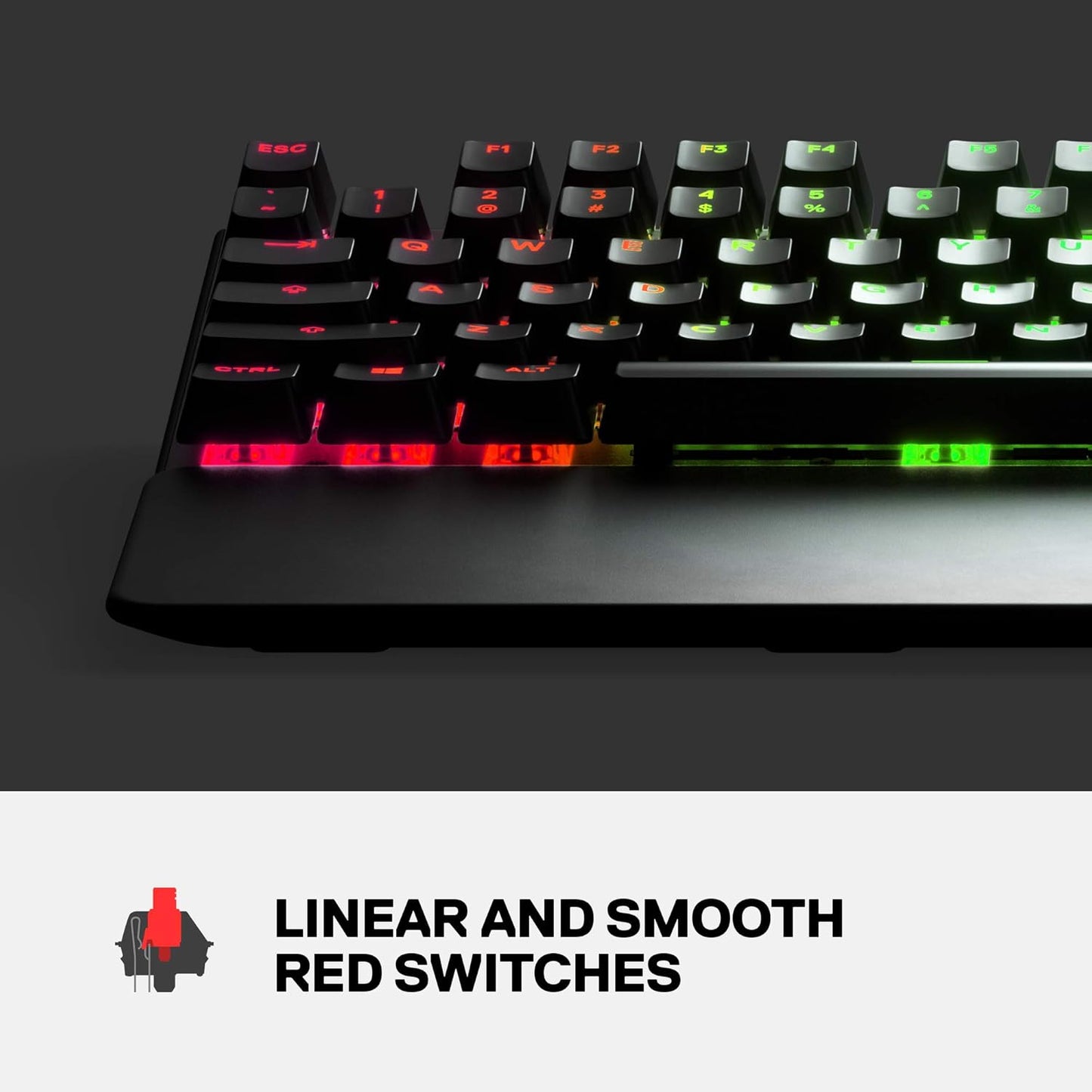 SteelSeries Apex 7 Gaming Keyboard with OLED Smart Display