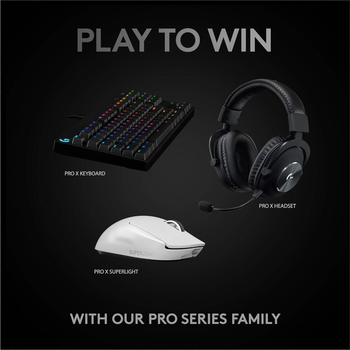 Logitech G PRO X SUPERLIGHT Wireless Gaming Mouse- White