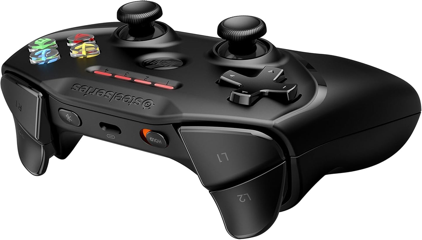 SteelSeries Nimbus Bluetooth Mobile Gaming Controller - iPhone, iPad, Apple TV - 40+ Hour Battery Life