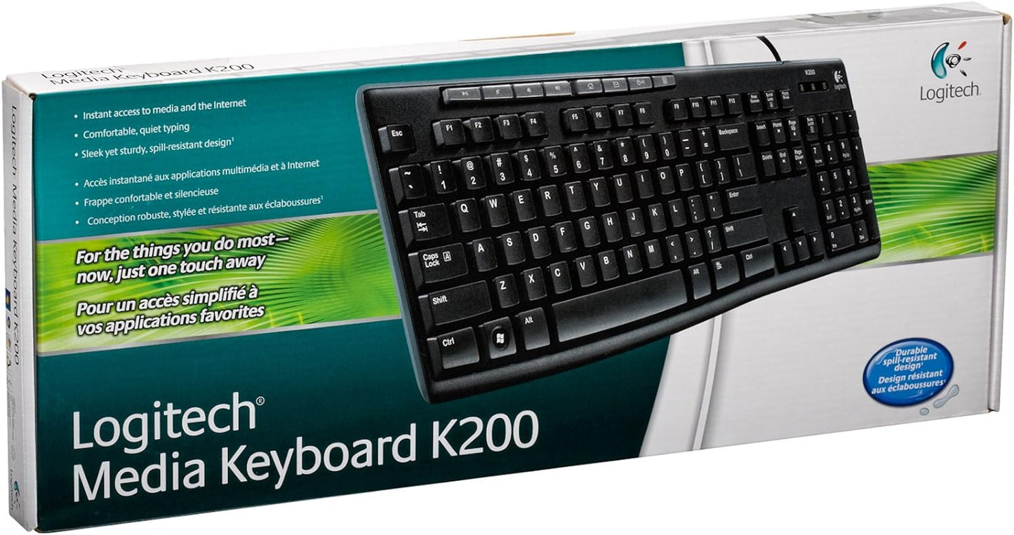 Logitech Media Keyboard K200