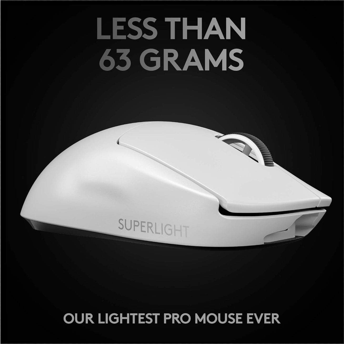Logitech G PRO X SUPERLIGHT Wireless Gaming Mouse- White