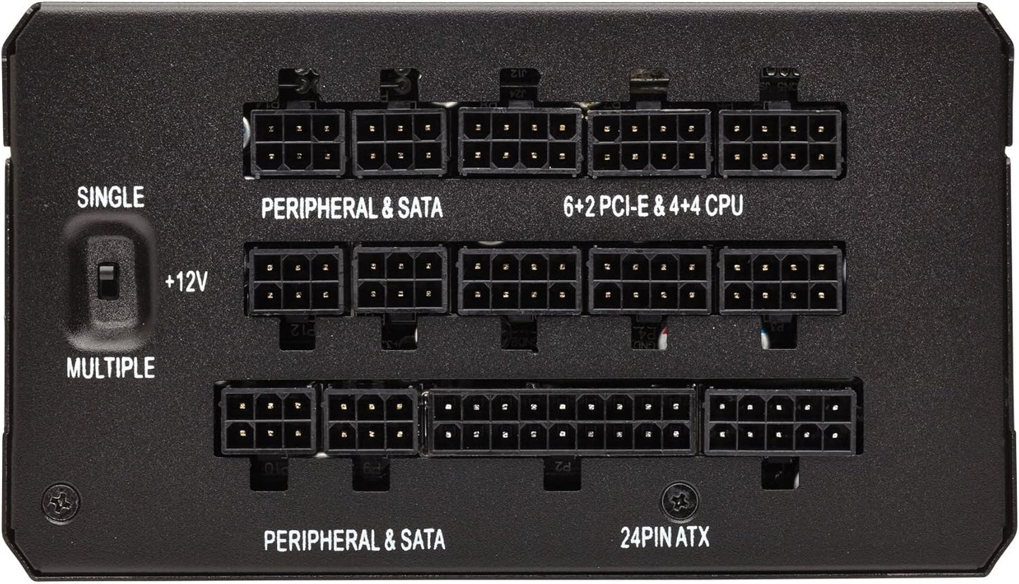 Corsair HX1000, 1000 Watt, Fully Modular Power Supply, 80+ Platinum Certified