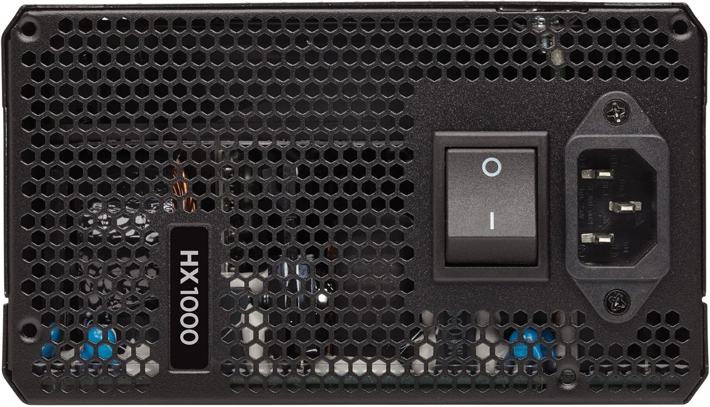 Corsair HX1000, 1000 Watt, Fully Modular Power Supply, 80+ Platinum Certified