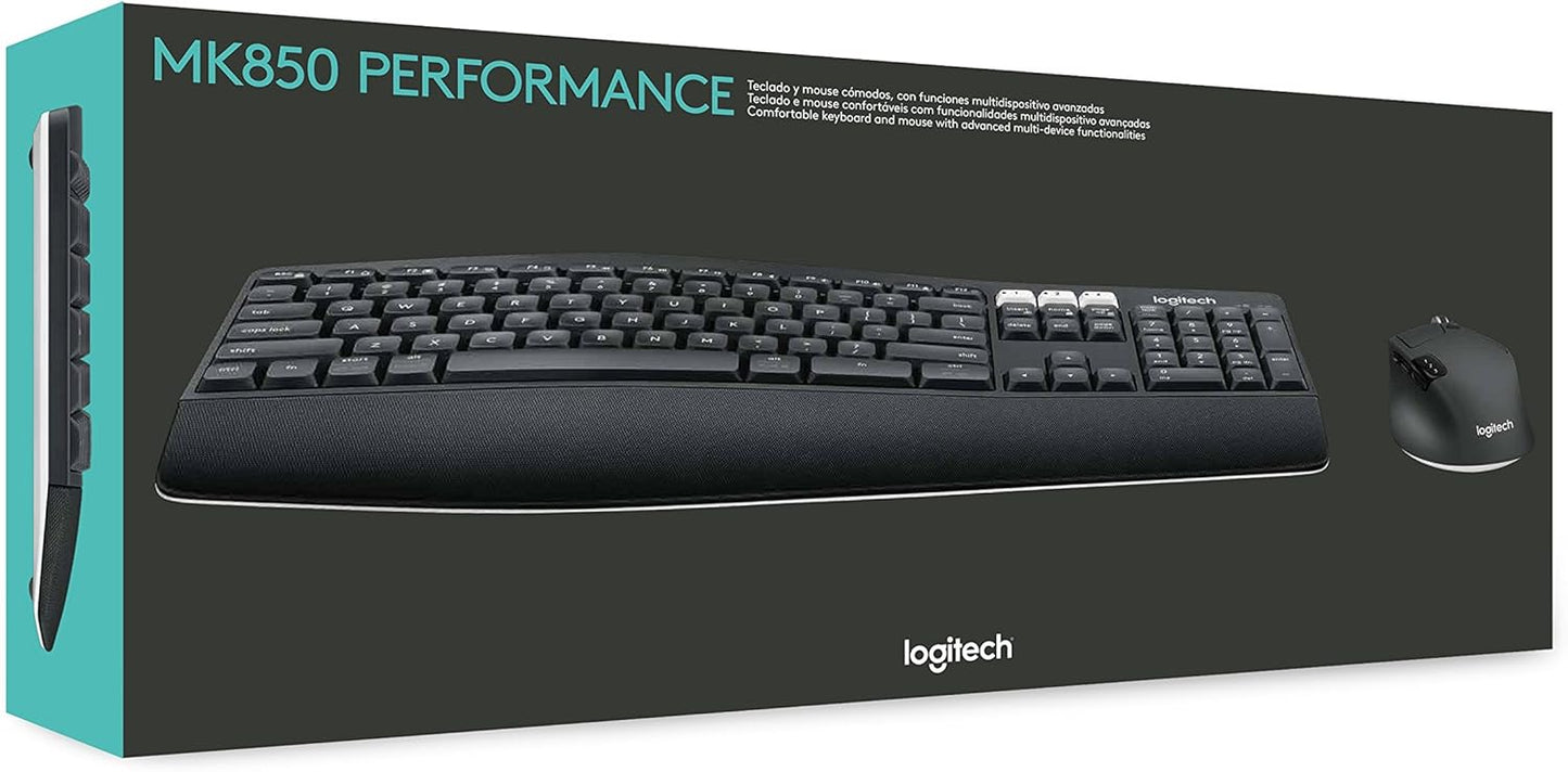 Logitech MK850 Performance Wireless Keyboard and Mouse Combo