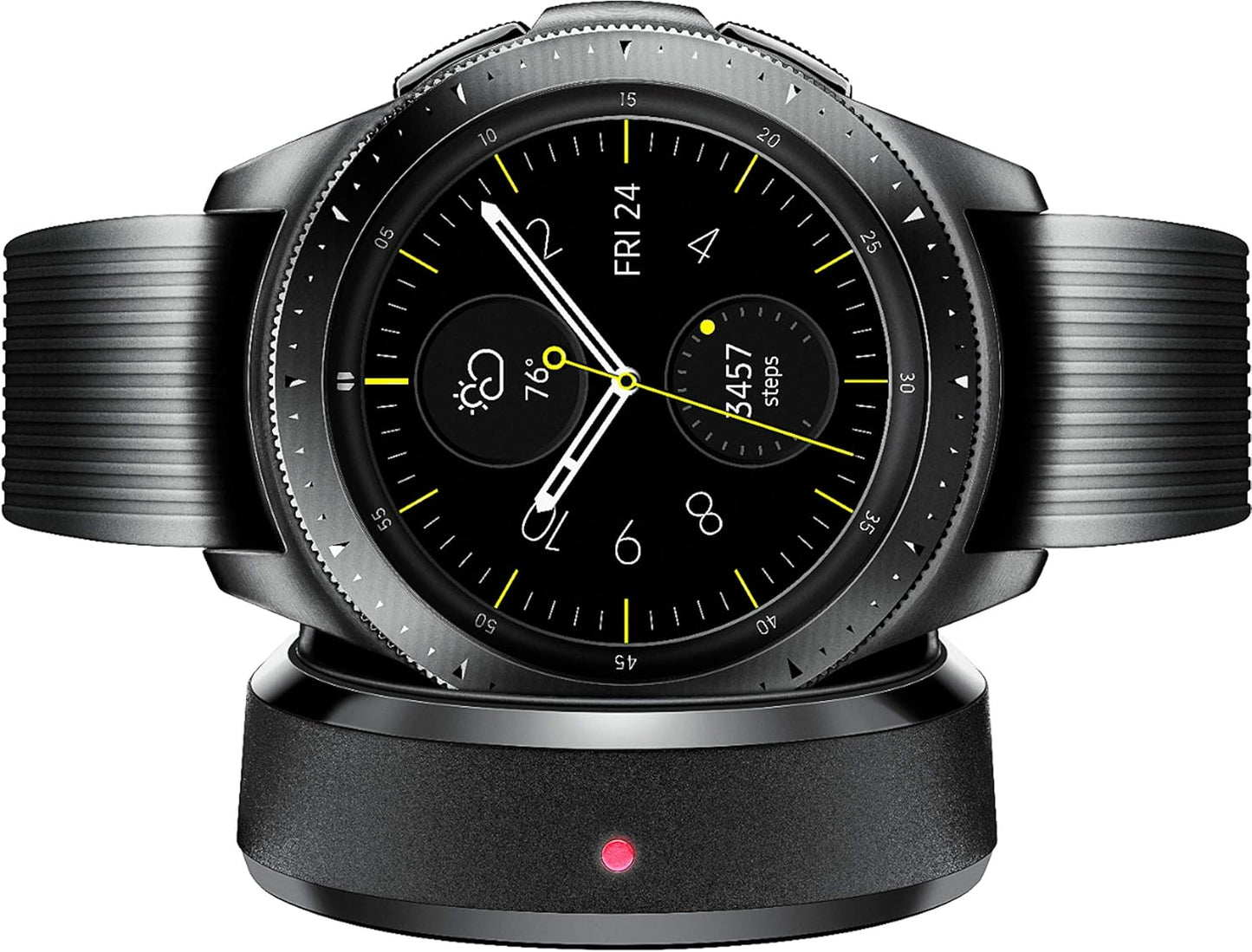 Samsung Galaxy Watch (42mm, GPS, Bluetooth) – Midnight Black (US Version)