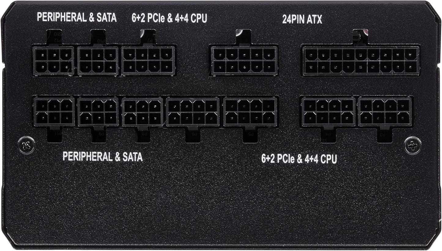 Corsair RM750, RM Series, 80 Plus Gold Certified, 750 W Fully Modular ATX Power Supply - Black