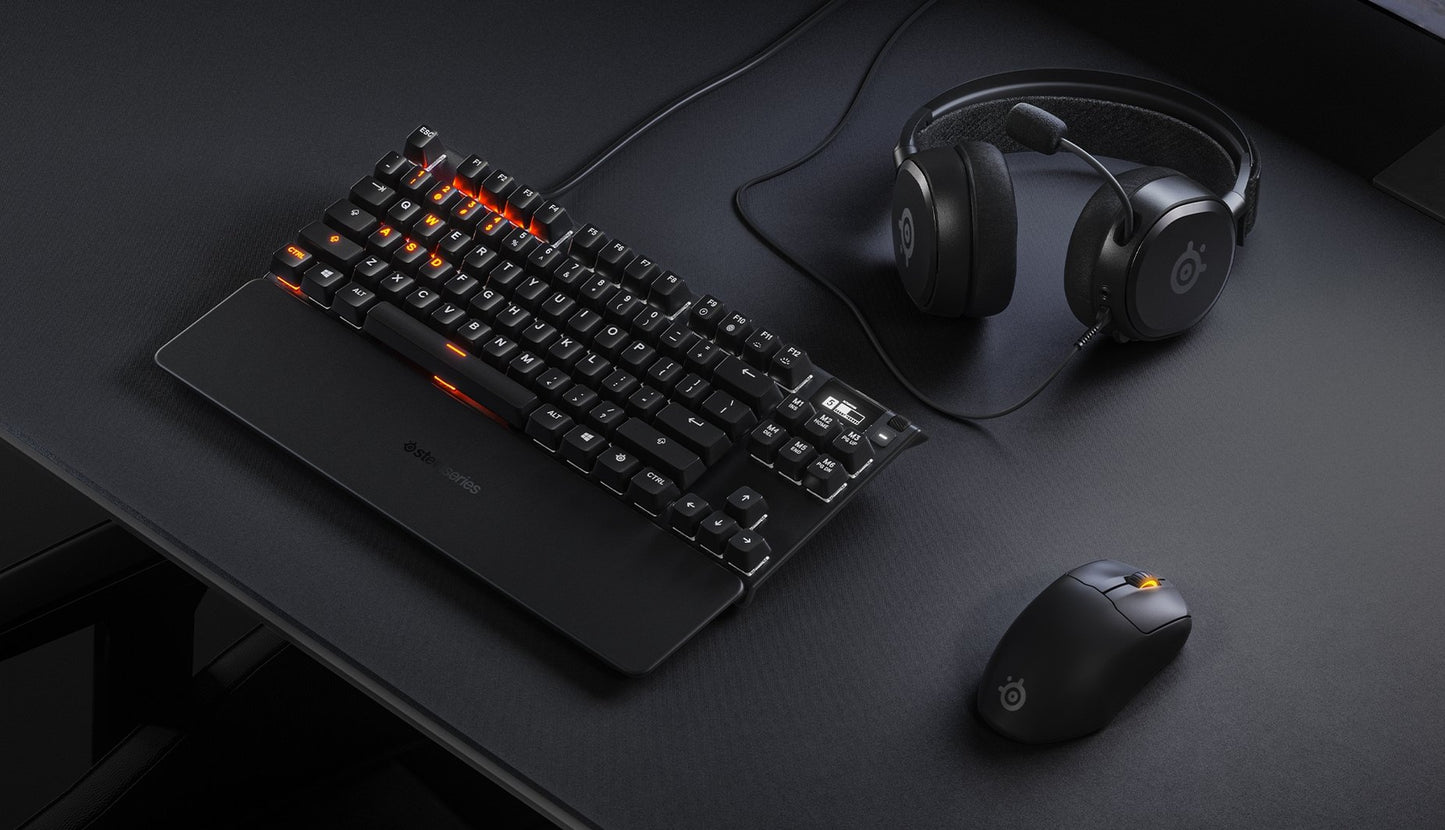 SteelSeries Esports Wireless FPS Gaming Mouse - Ultra Lightweight, Prime Programmable, 18K CPI Sensor, Magnetic Optical Switches, PC/Mac, Black