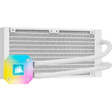 Corsair iCUE H100i Elite Capellix White Liquid Cooler - White cw-9060050