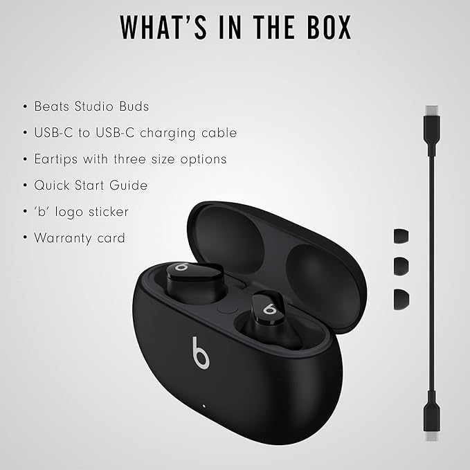 Beats Studio Buds in Black