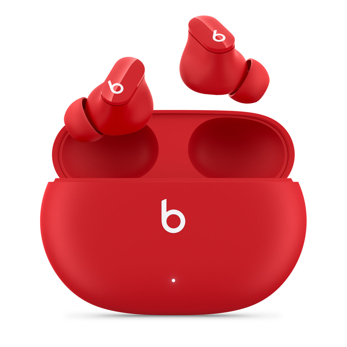 Beats Studio Buds - True Wireless Noise Cancelling Earbuds - Compatible with Apple & Android, Built-in Microphone, IPX4 Rating, Sweat Resistant Earphones, Class 1 Bluetooth Headphones - Red